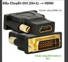 Cáp Chuyển DVI (24+1) ra HDMI