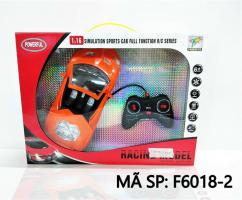  HỘP XE HƠI LAMBORGHINI MUI TRẦN ĐK 7 Đ.TÁC, KHÔNG SẠC TL 1:16 RACING F6018-2