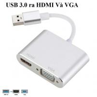 Cáp Chuyển USB 3.0 ra HDMI Và VGA 